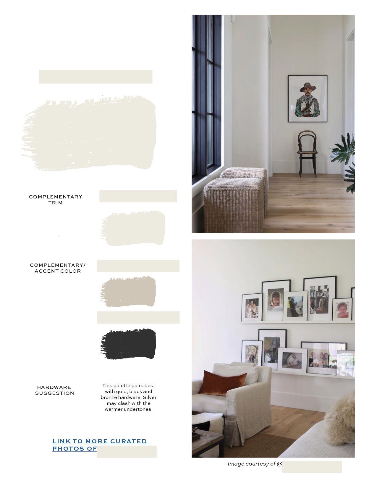 Sherwin Williams Accessible Beige Home Paint Color Palette