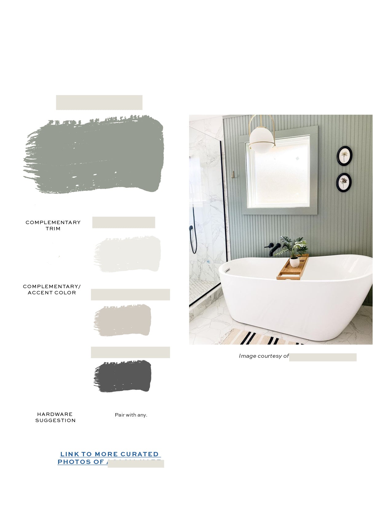 Sherwin Williams Agreeable Gray Home Paint Color Palette