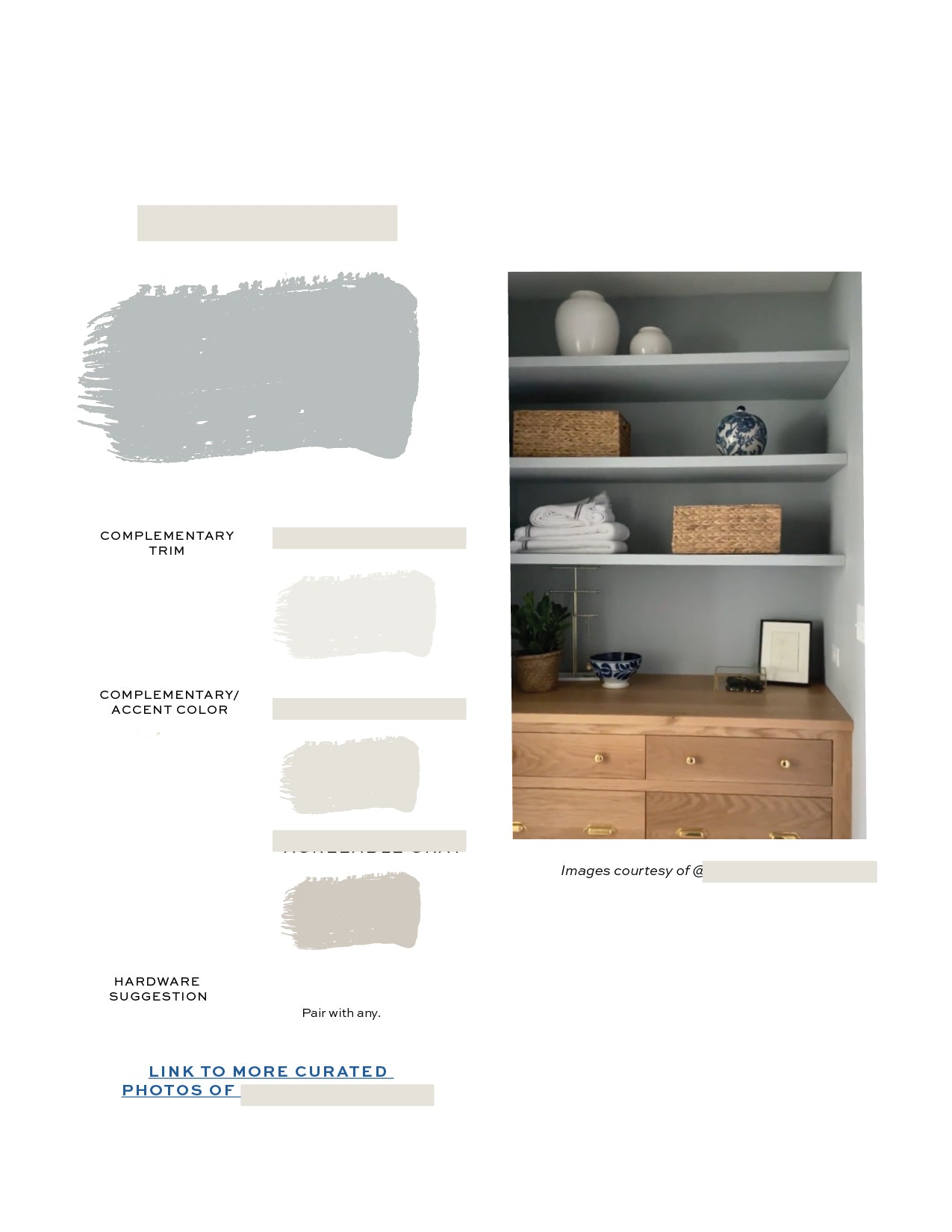 Sherwin Williams Agreeable Gray Home Paint Color Palette