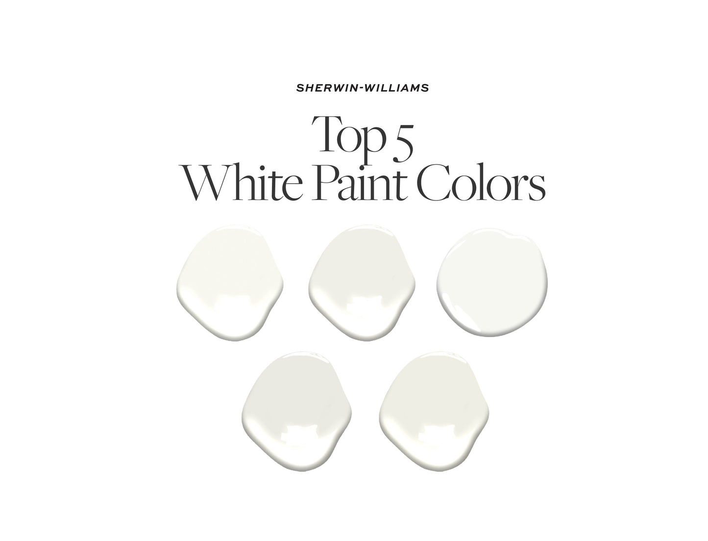 Best 5 Sherwin Williams White Paint Colors