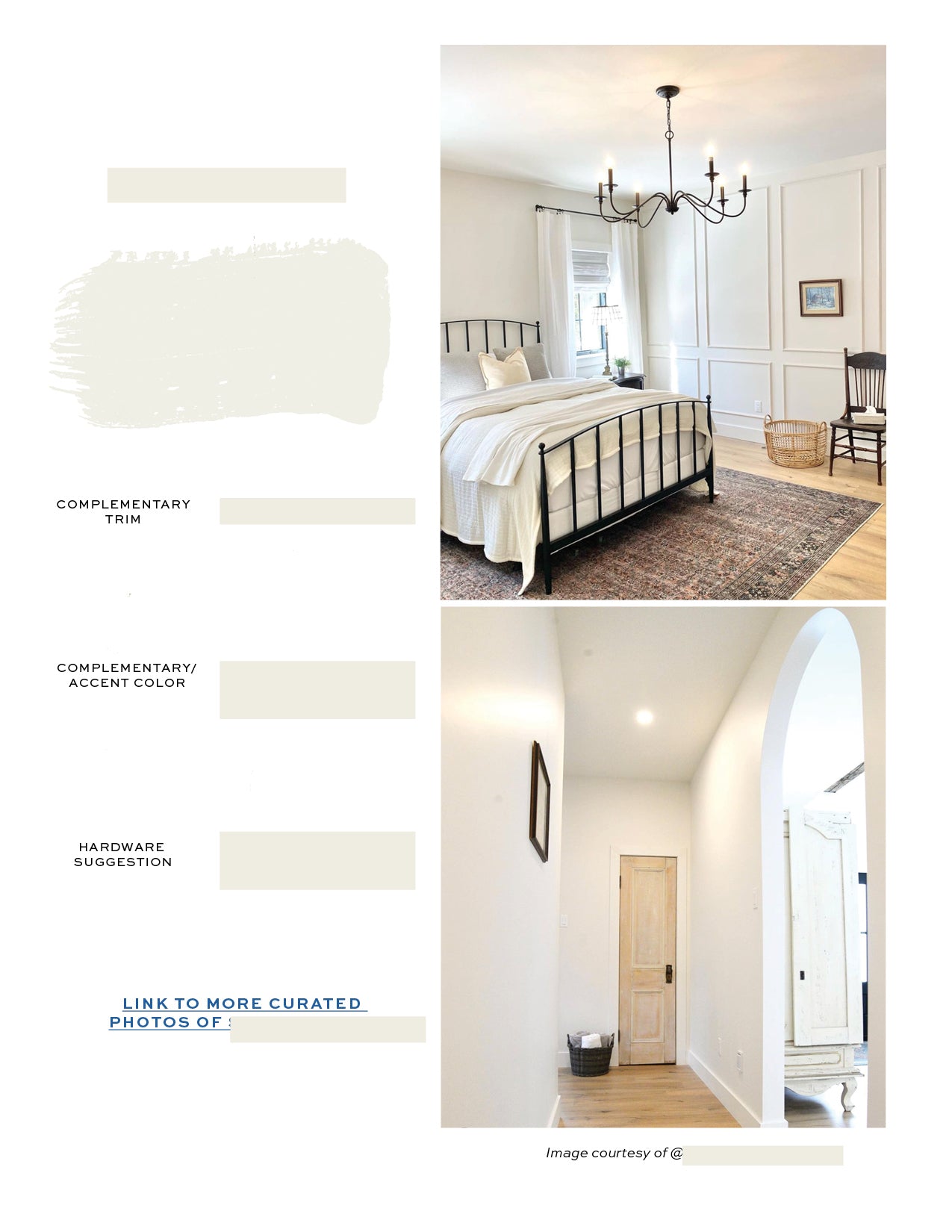 Benjamin Moore Cozy Neutral Home Paint Color Palette