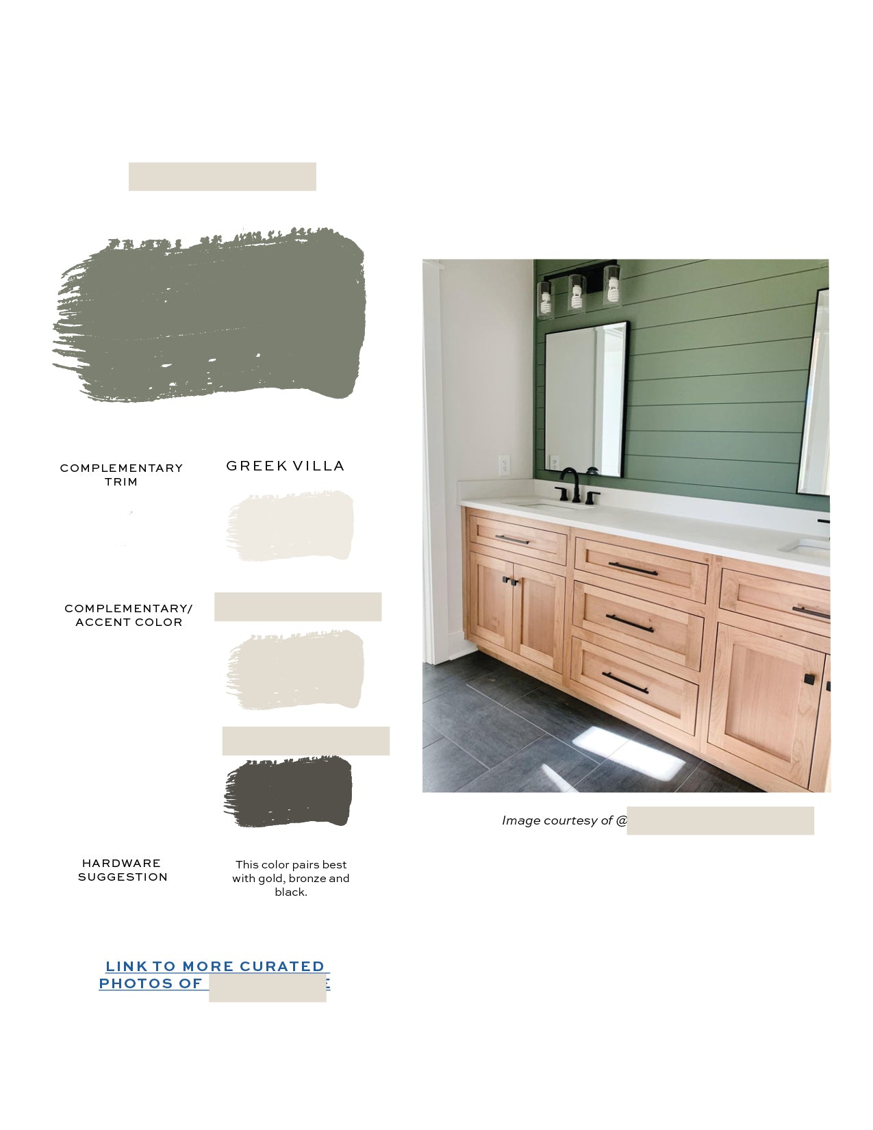 Sherwin Williams Greek Villa Home Paint Color Palette