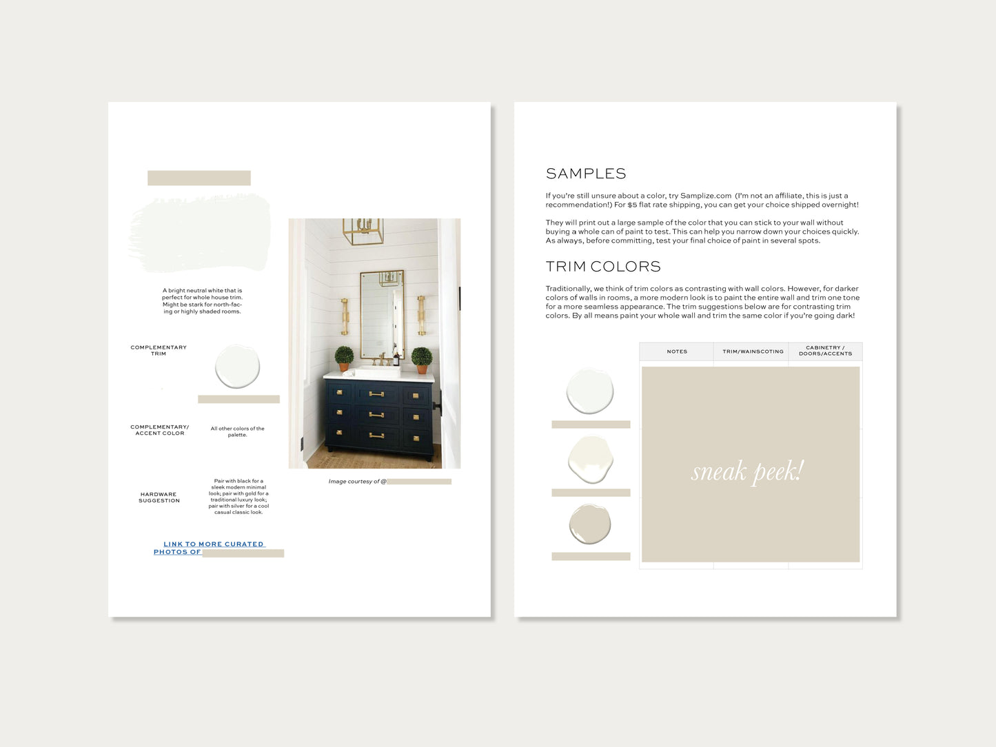 Benjamin Moore Modern Classic Home Paint Color Palette