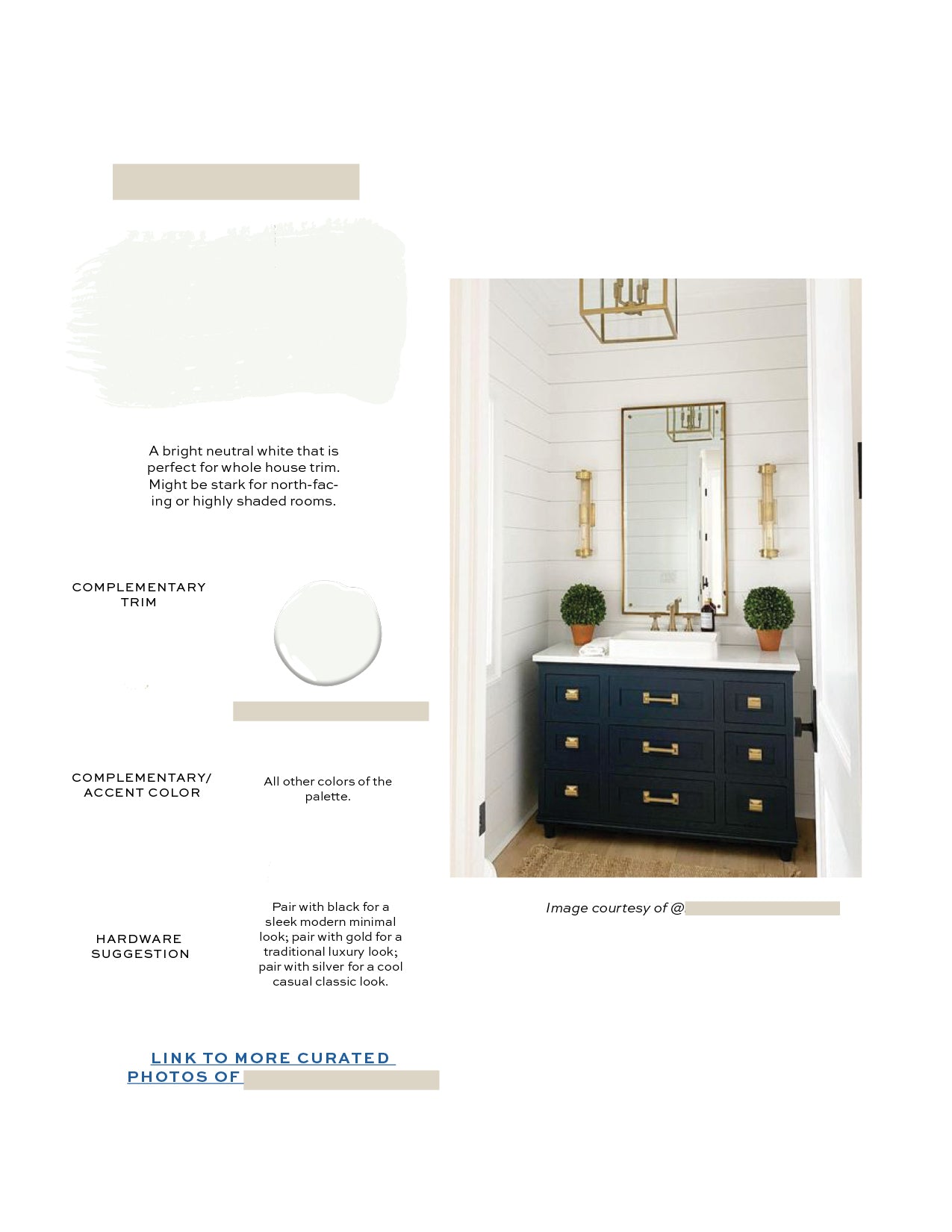 Benjamin Moore Modern Classic Home Paint Color Palette