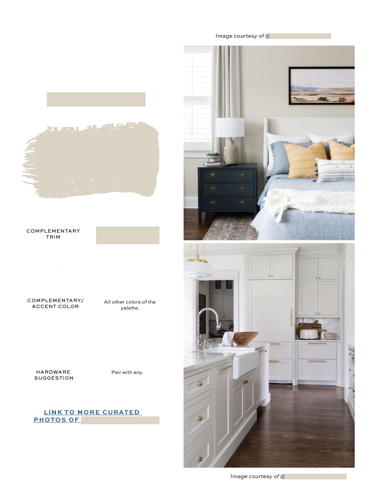 Benjamin Moore Modern Classic Home Paint Color Palette