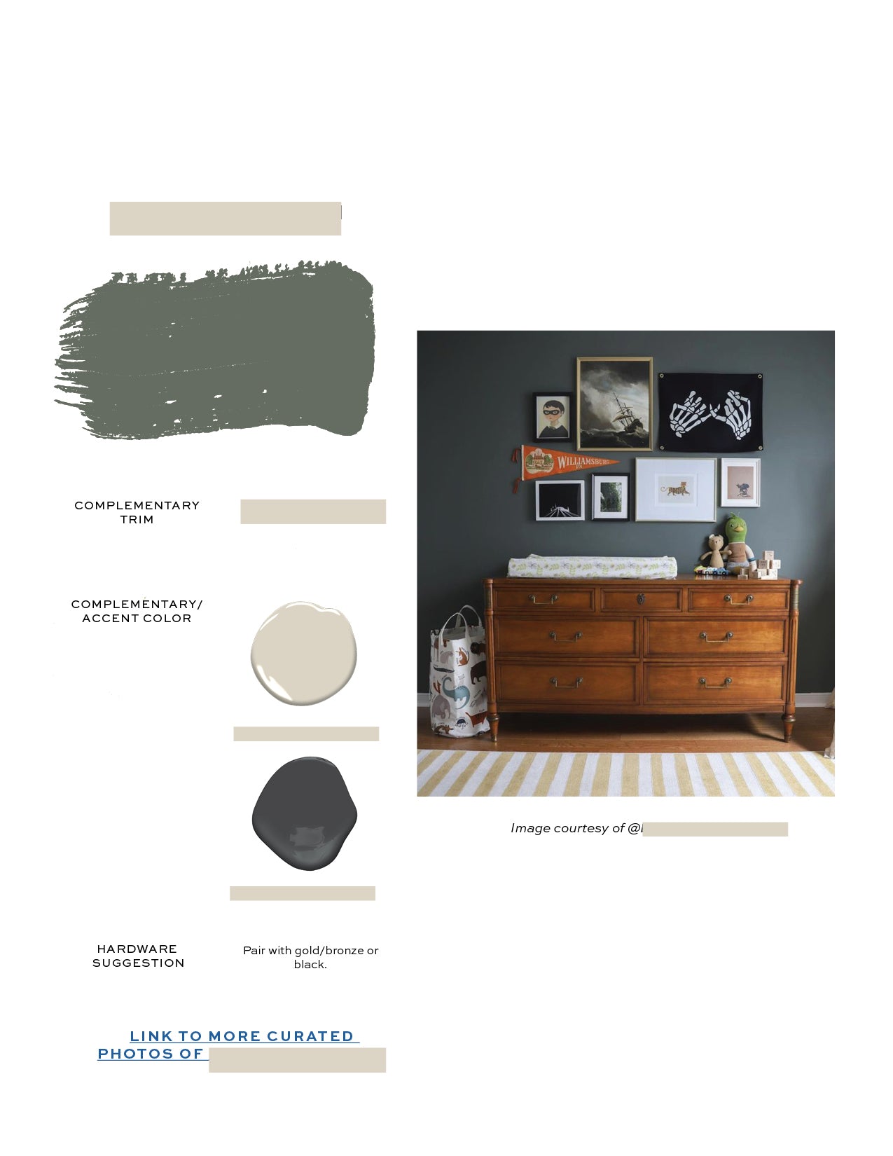 Benjamin Moore Modern Classic Home Paint Color Palette
