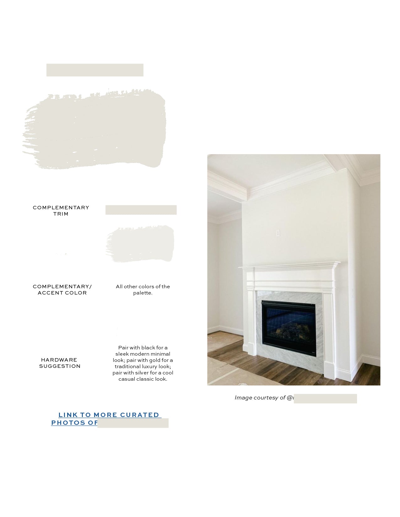 Sherwin Williams Modern Classic Home Paint Color Palette