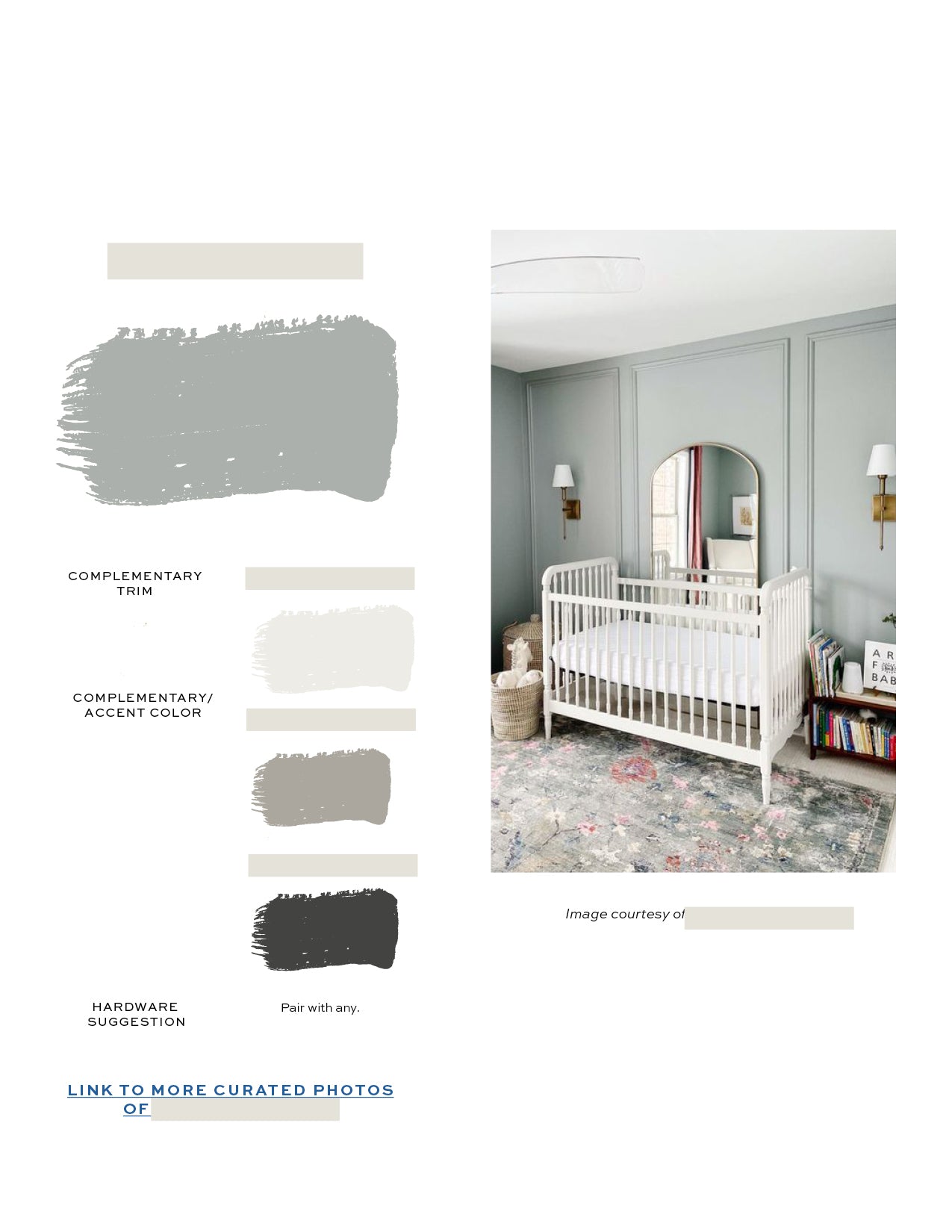 Sherwin Williams Modern Classic Home Paint Color Palette