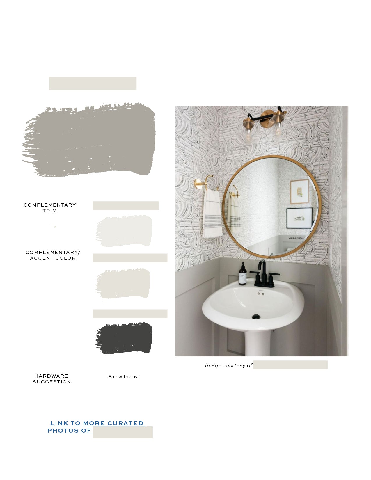 Sherwin Williams Modern Classic Home Paint Color Palette