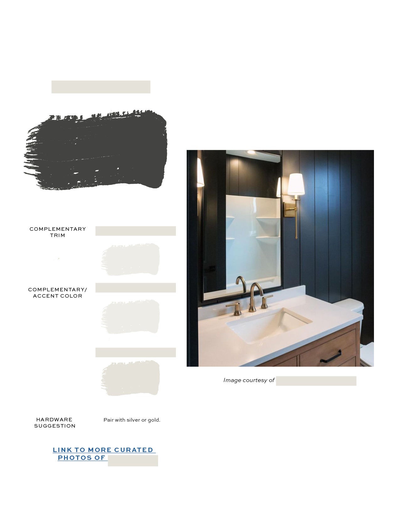 Sherwin Williams Modern Classic Home Paint Color Palette