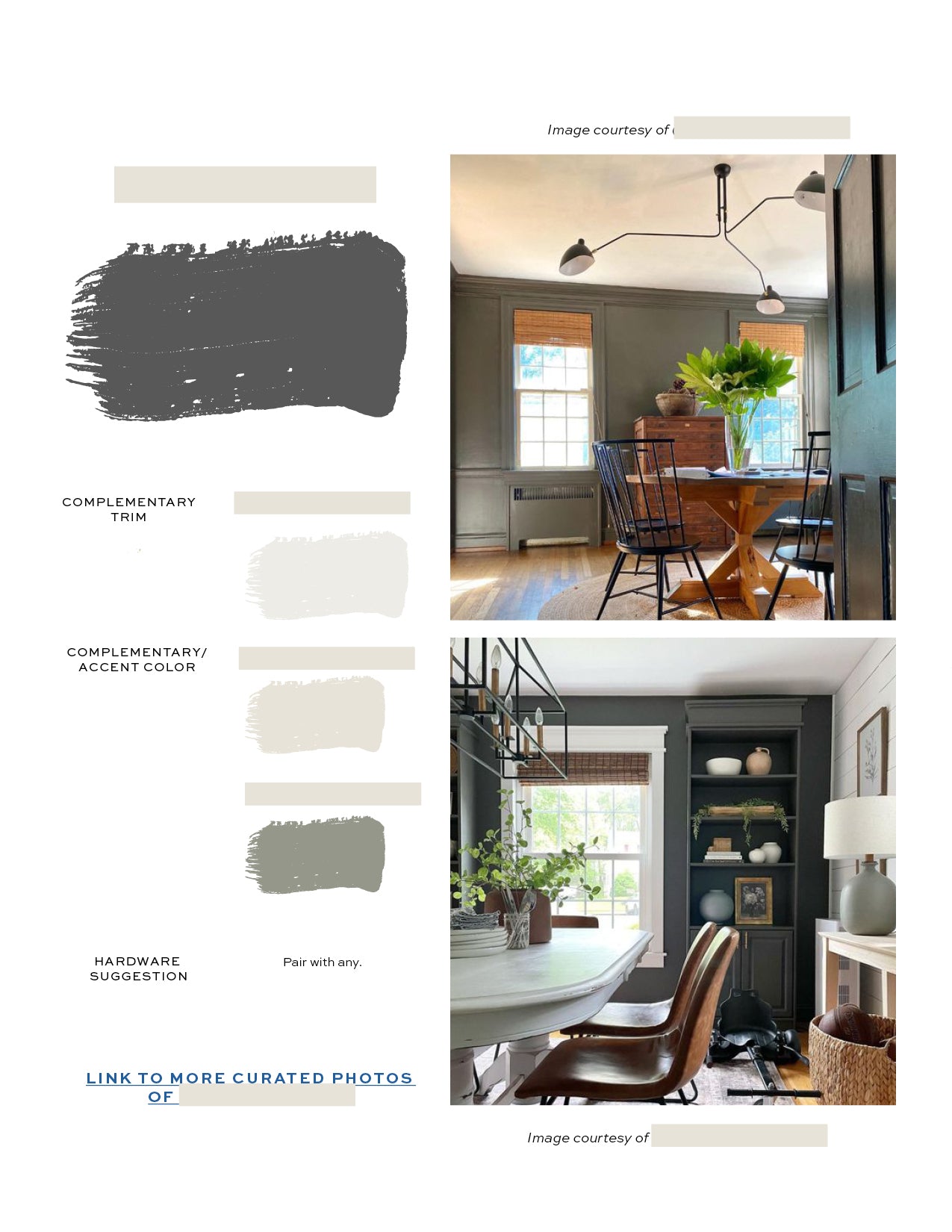Sherwin Williams Urbane Bronze Home Paint Color Palette