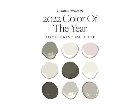 Sherwin Williams 2022 Color Of The Year Home Paint Palette