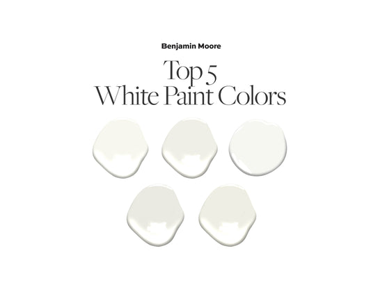 Best 5 Benjamin Moore White Paint Colors