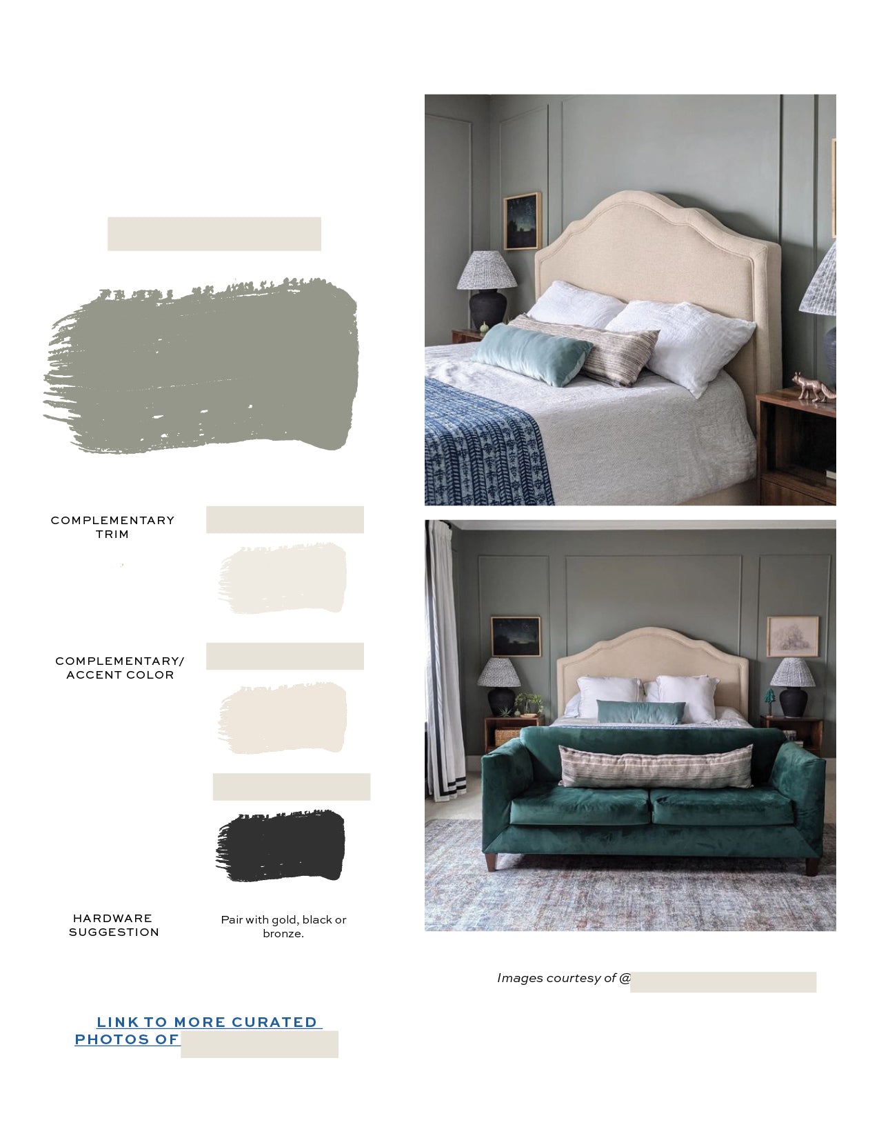 Sherwin Williams Creamy Home Paint Color Palette