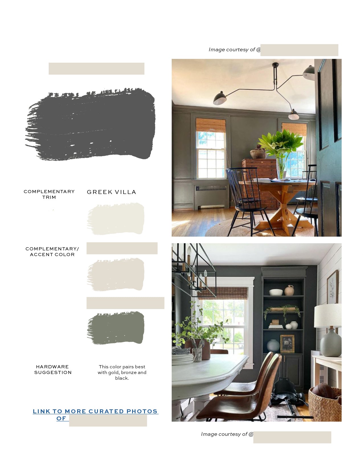 Sherwin Williams Greek Villa Home Paint Color Palette