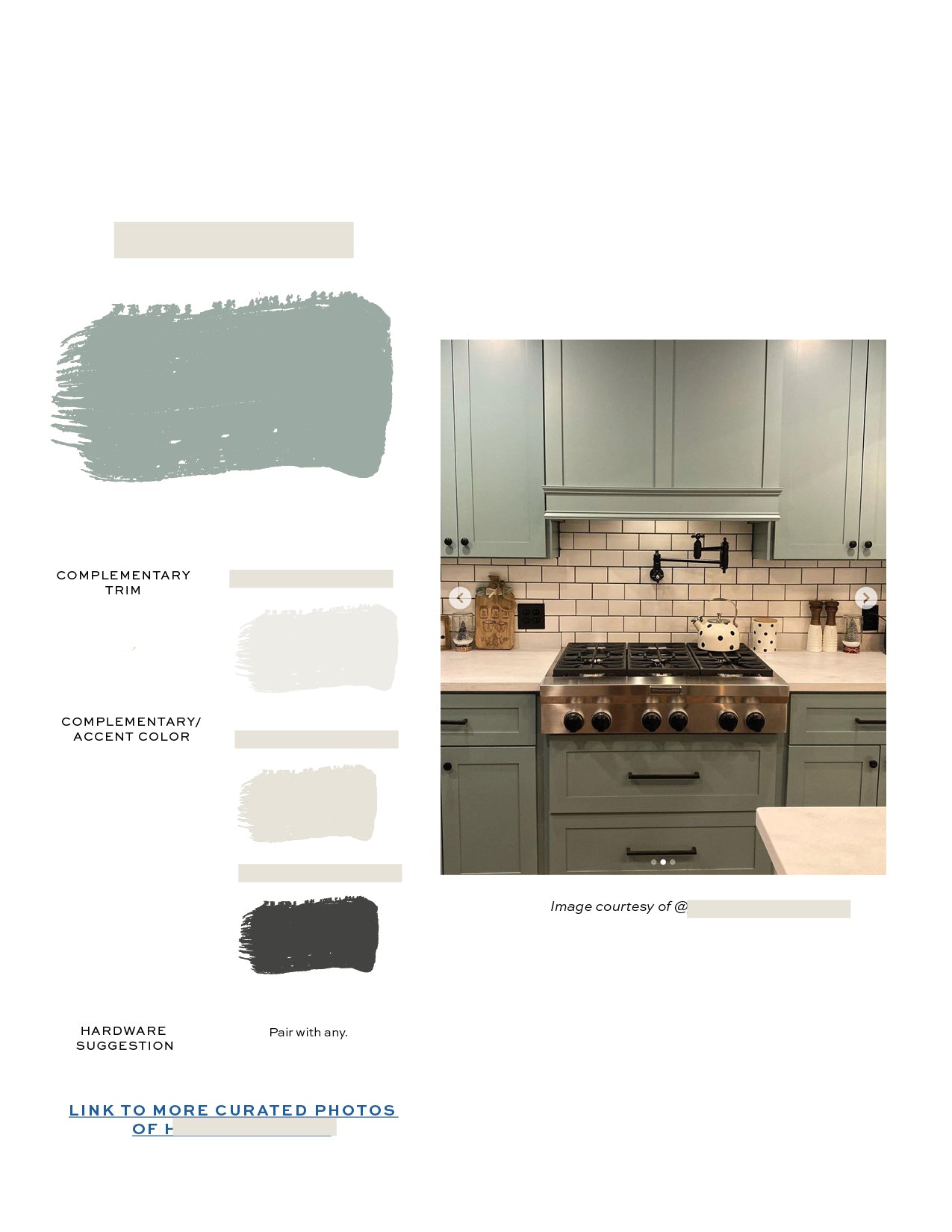 Sherwin Williams Iron Ore Home Color Palette