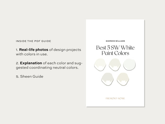 Best 5 Sherwin Williams White Paint Colors